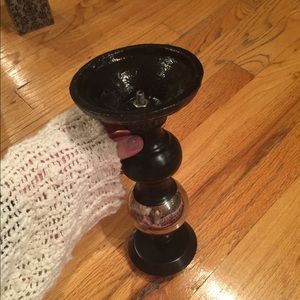 Other - Black/Silver Candle Holder Other - Black/Silver Candle Holder