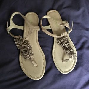 Report fringe sandals, size 8 NWT Report fringe sandals, size 8 NWT