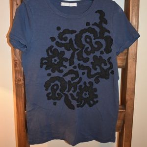 Floral Application Tee