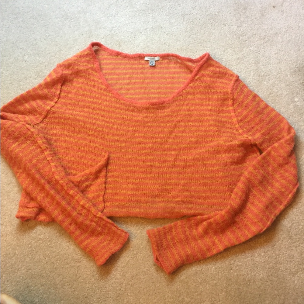 Urban Outfitters cropped knit sweater by Ecote