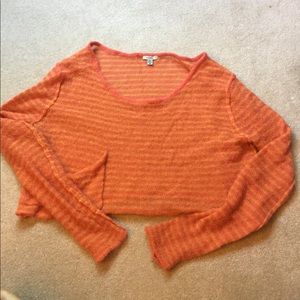 Urban Outfitters cropped knit sweater by Ecote
