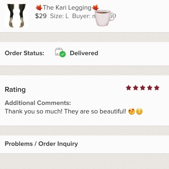 Embroidered Leggings - Picture 2 of 5