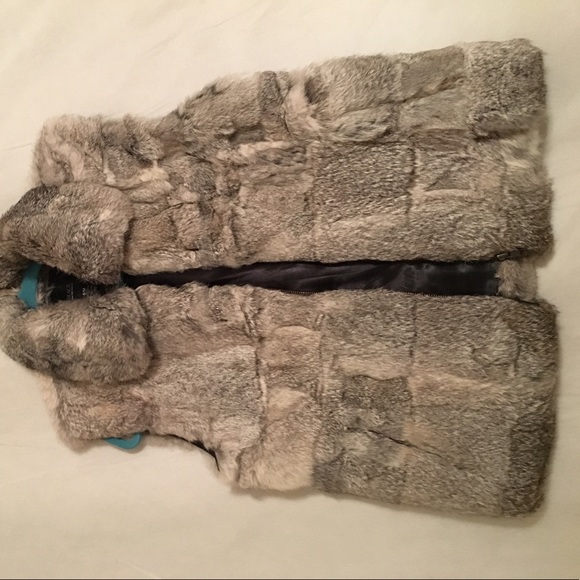 Rabbit Fur Vest - Picture 1 of 3