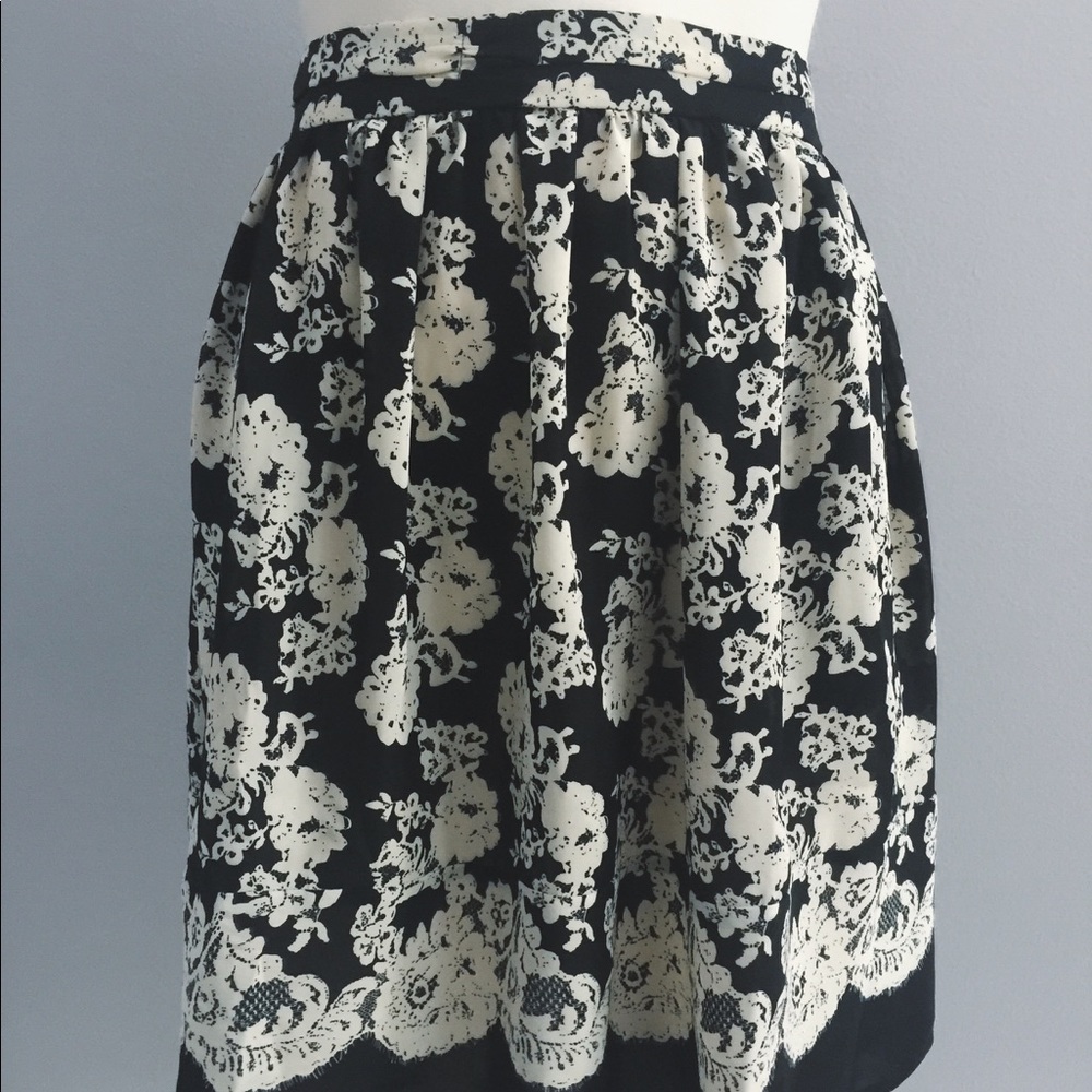 REFORMED Floral Skirt