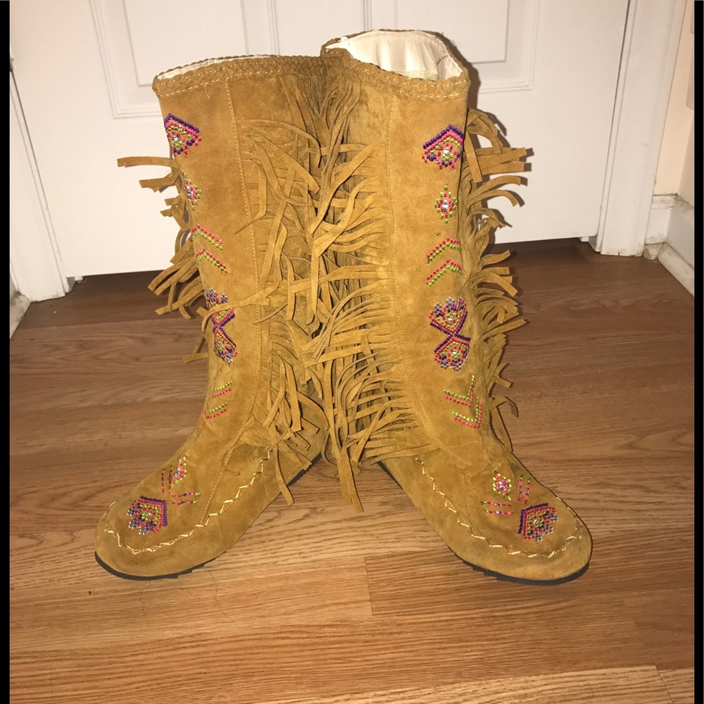 Knee High Moccasins