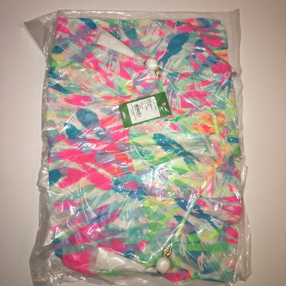 NWT Lilly Pulitzer Alanna Dress Sparkling Sands L - Picture 6 of 7