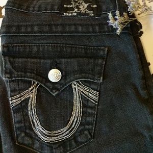True Religion Black Skinny Jeans