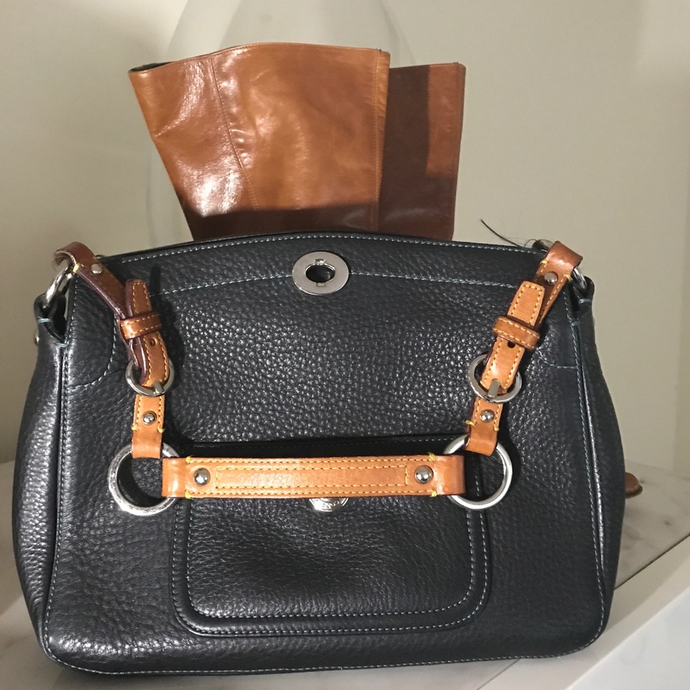 Black coach bag