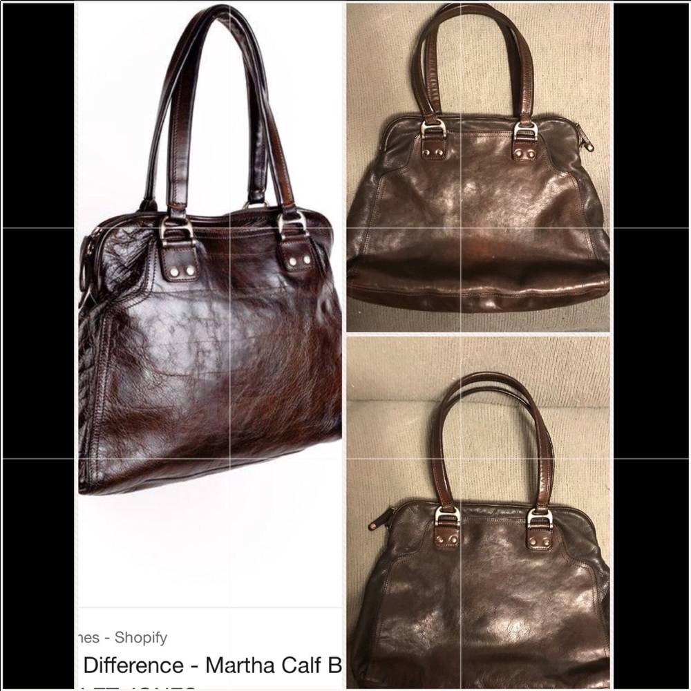 Vive La Difference Martha Calf Handbag- Rare!