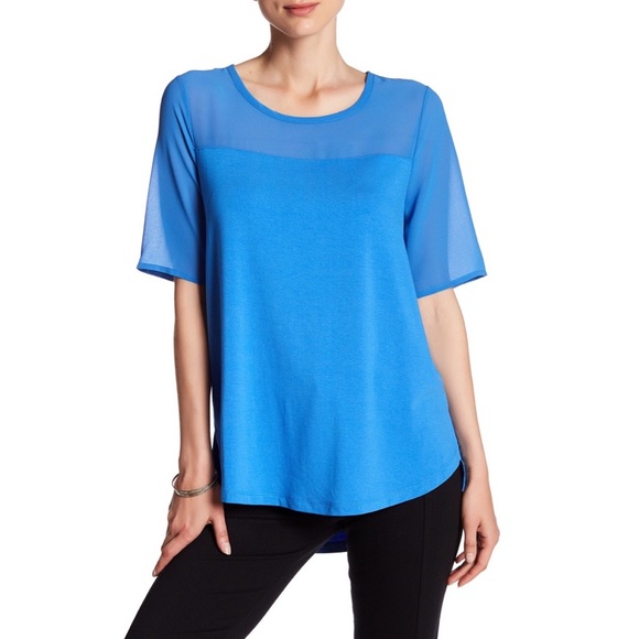 Vince Camuto blouse in classic blue New with tags - Picture 1 of 2