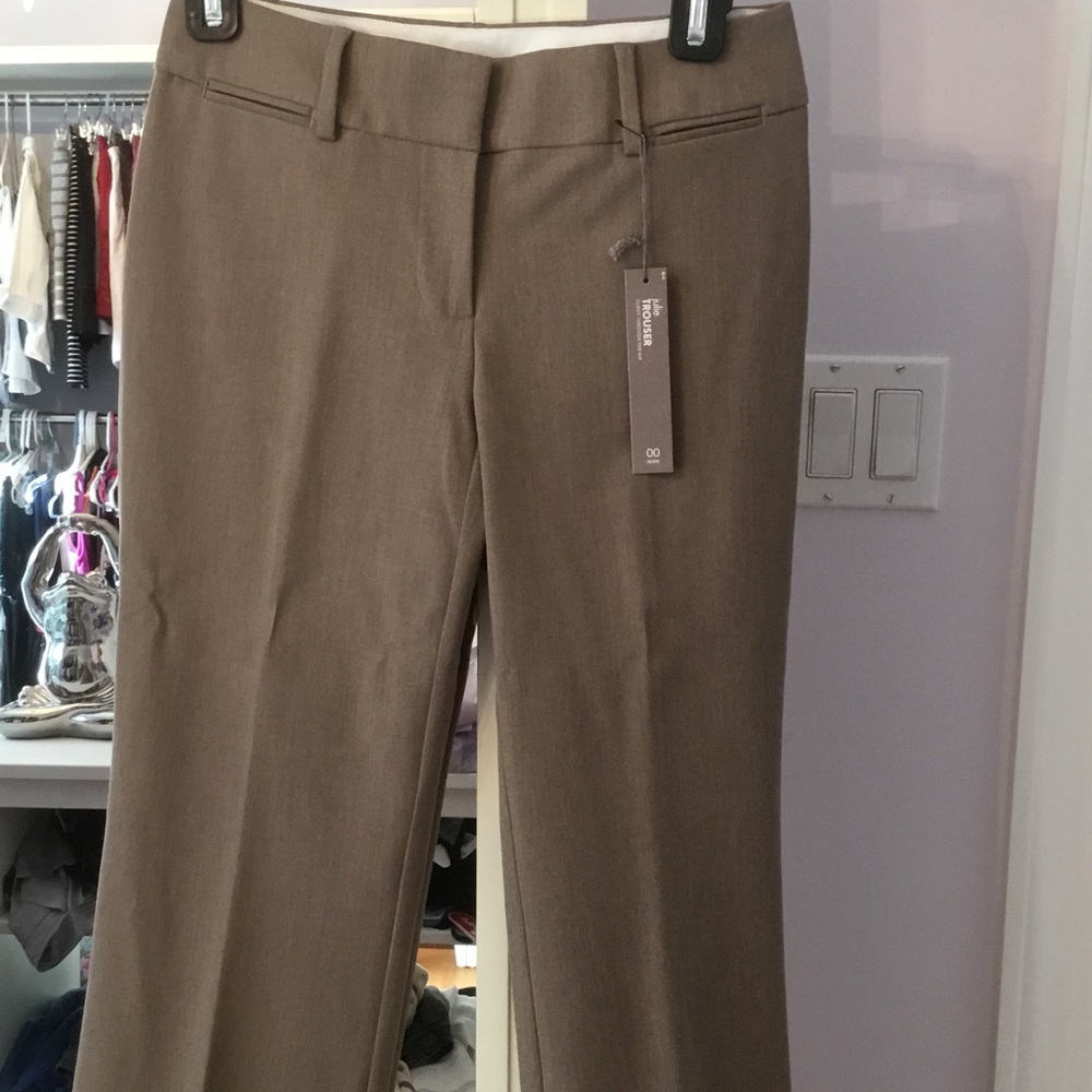 Brand new light brown pants.