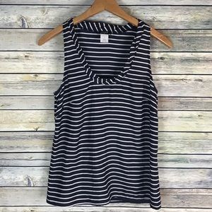 J Crew silk Twyla tank top blue white striped 12 J Crew silk Twyla tank top blue white striped 12