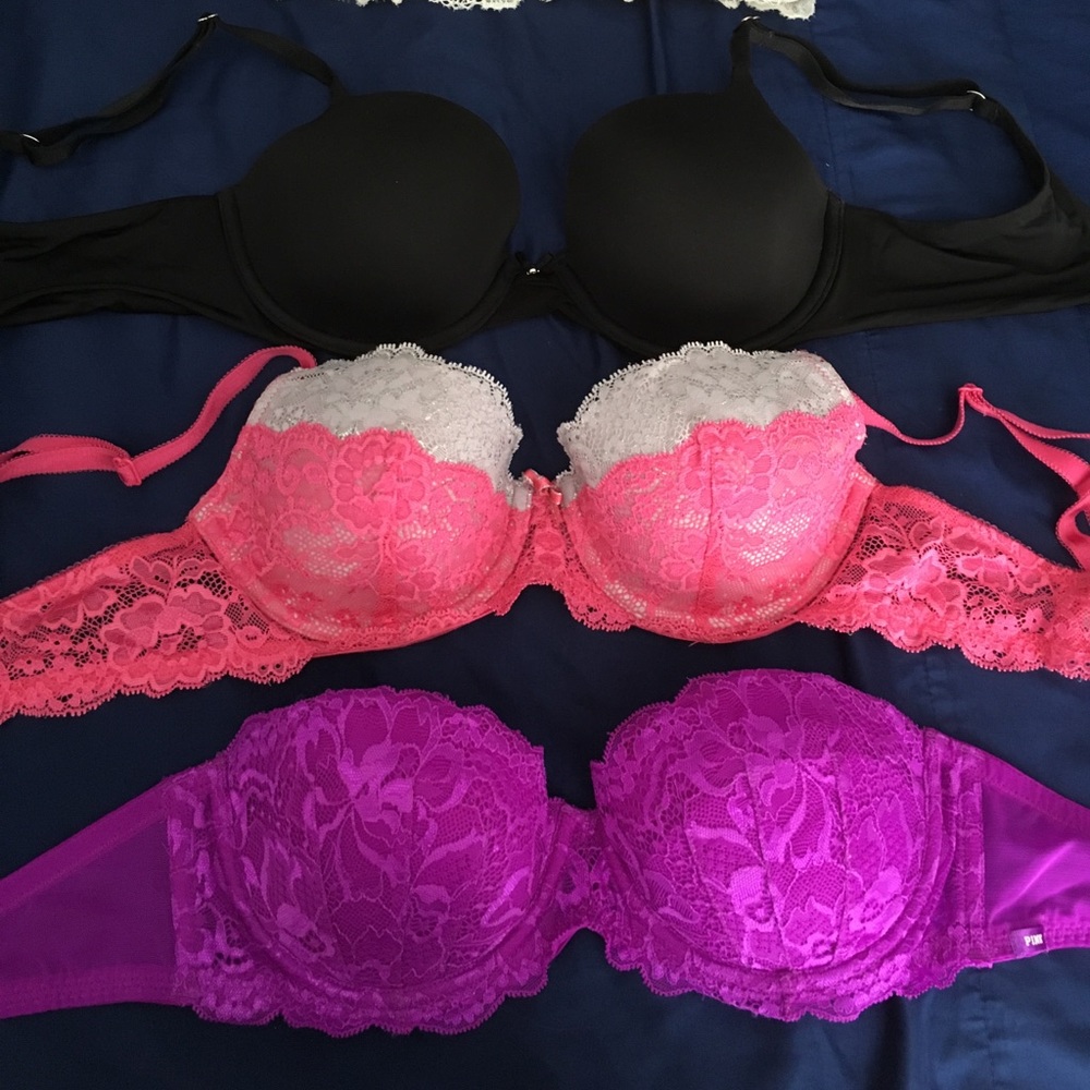 Set of 4 VS 32C bras