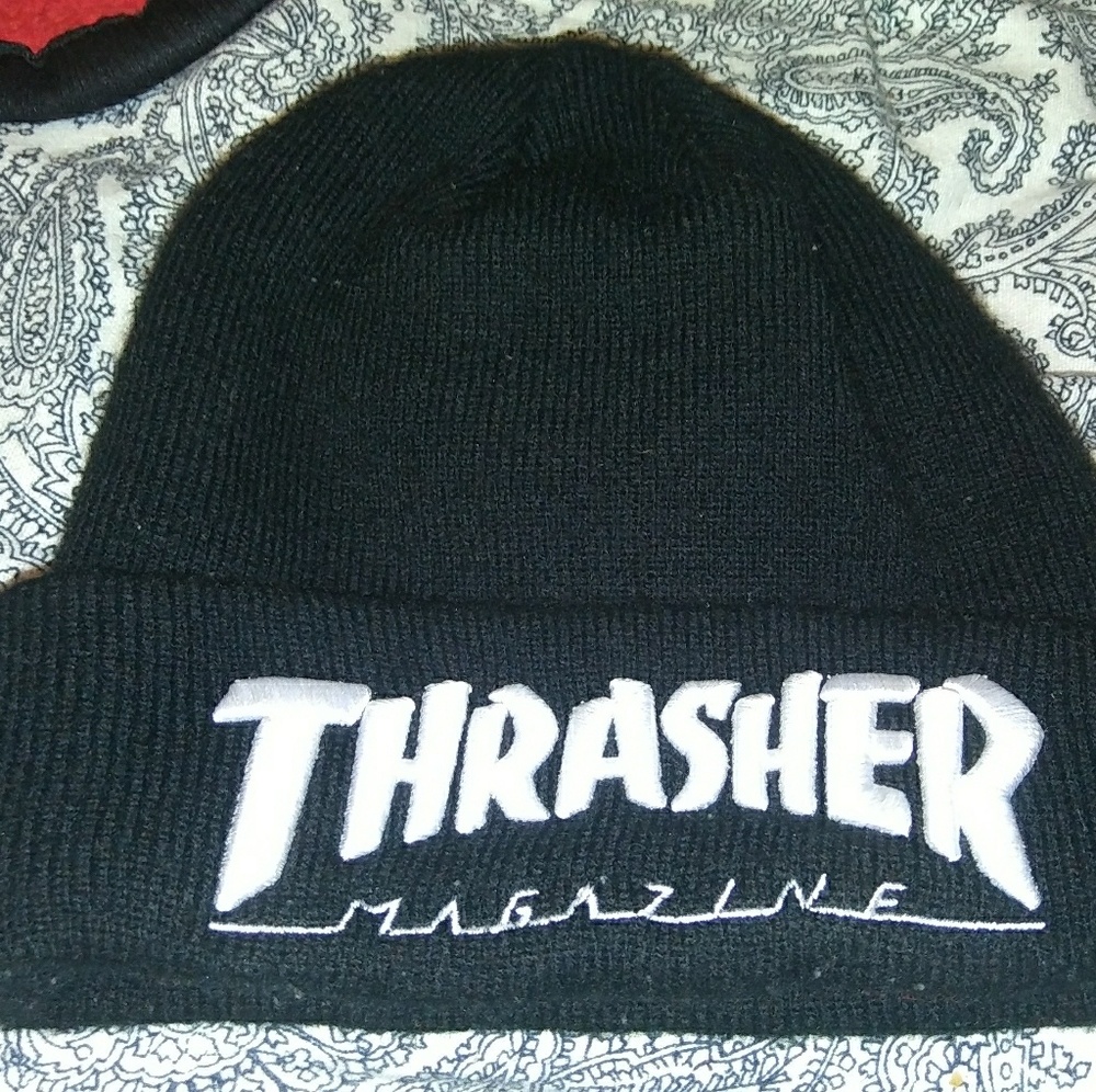 Thrasher Magazine SKATE MAG EMBROIDERED LOGO Cuff