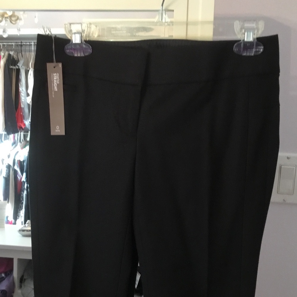 Brand new black trousers.