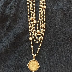 Virgin Saints & Angels Pearl Necklace