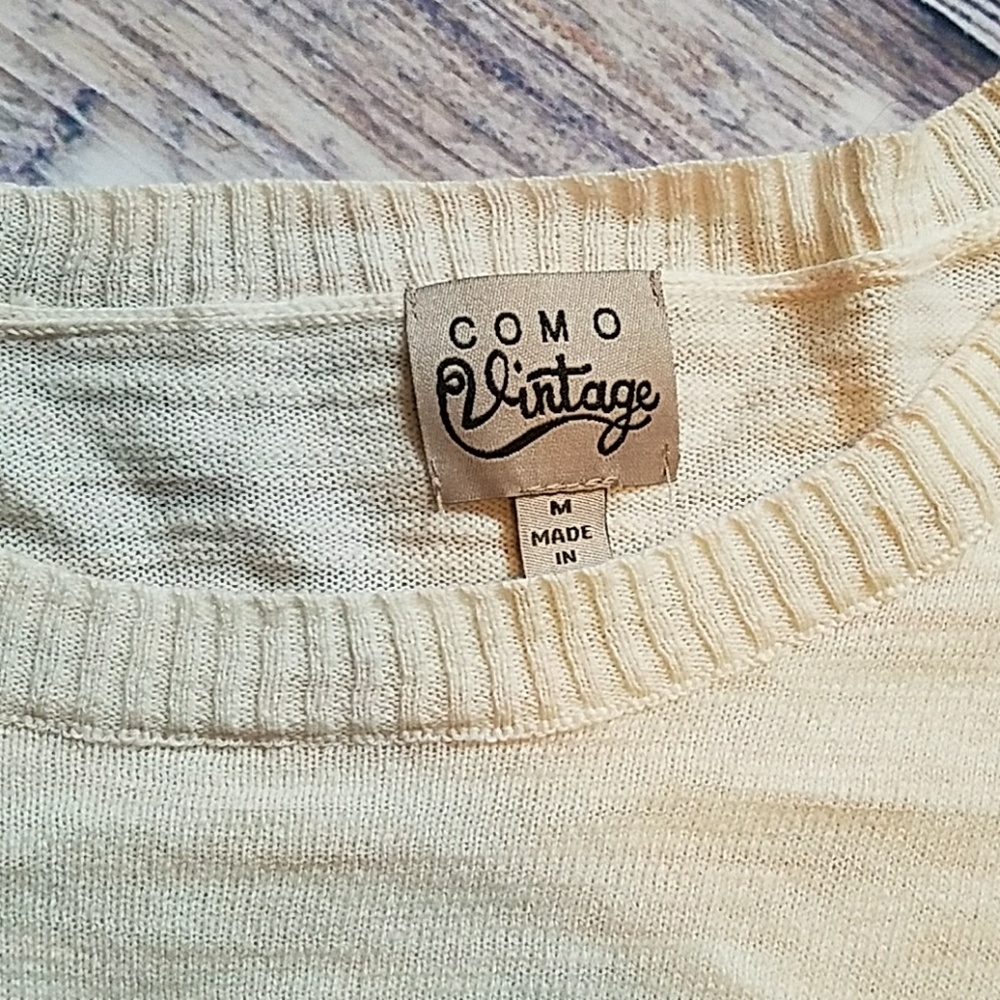 Como Vintage long sleeve top - Picture 2 of 4