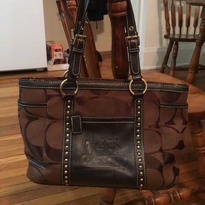 Brown Coach Bag 👜
