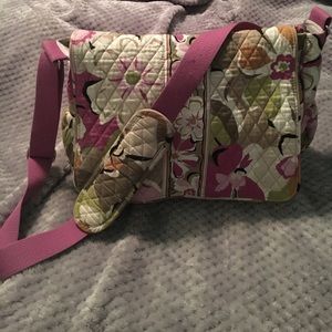 Vera Bradley Messenger Diaper Bag Portobello Road