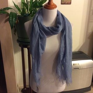 EXPRESS LIGHT BLUE SCARF    NWT