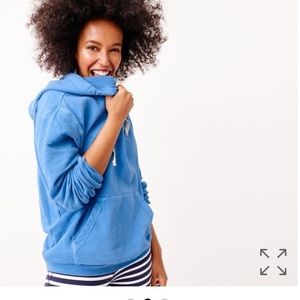NWOT J. Crew heathered hoodie