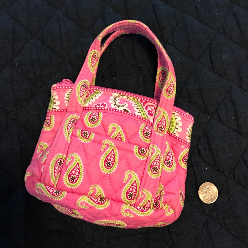 Vera Bradley Bermuda Pink Bitty Betsy Bag