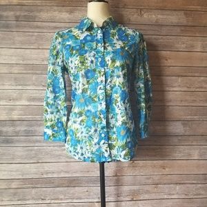 Anthropologie HD in Paris floral blouse Anthropologie HD in Paris floral blouse