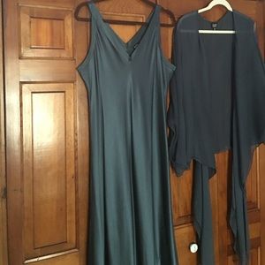 Gorgeous Eileen Fisher long evening dress