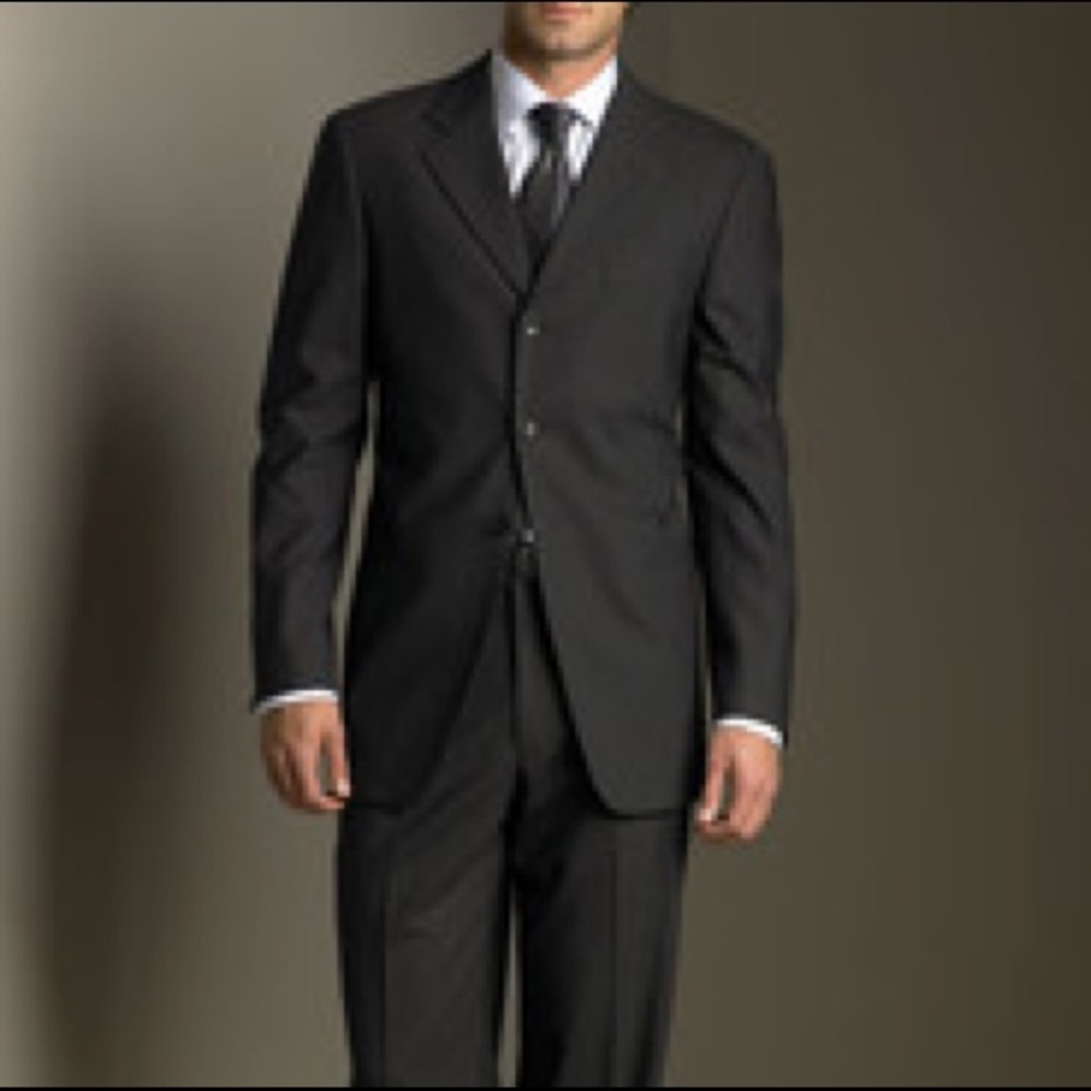 Men's Armani Collezioni Three-Button Suit Jacket