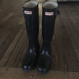 Hunter tall boots