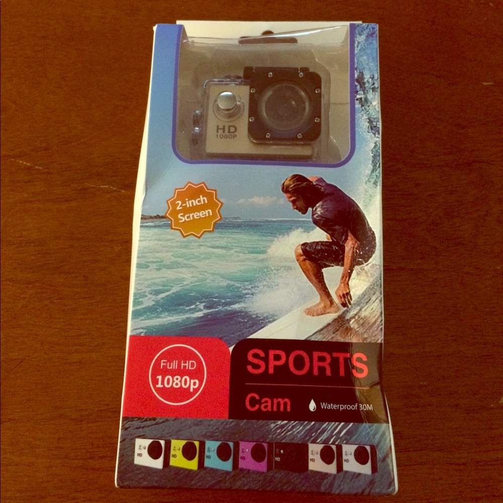 NIB 1080p sports camera!