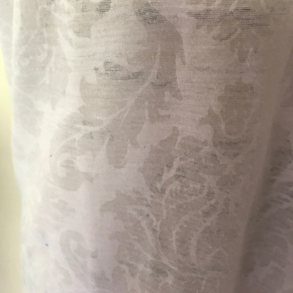 SOMA Loungewear White Top T Shirt Small Like new - Picture 2 of 3