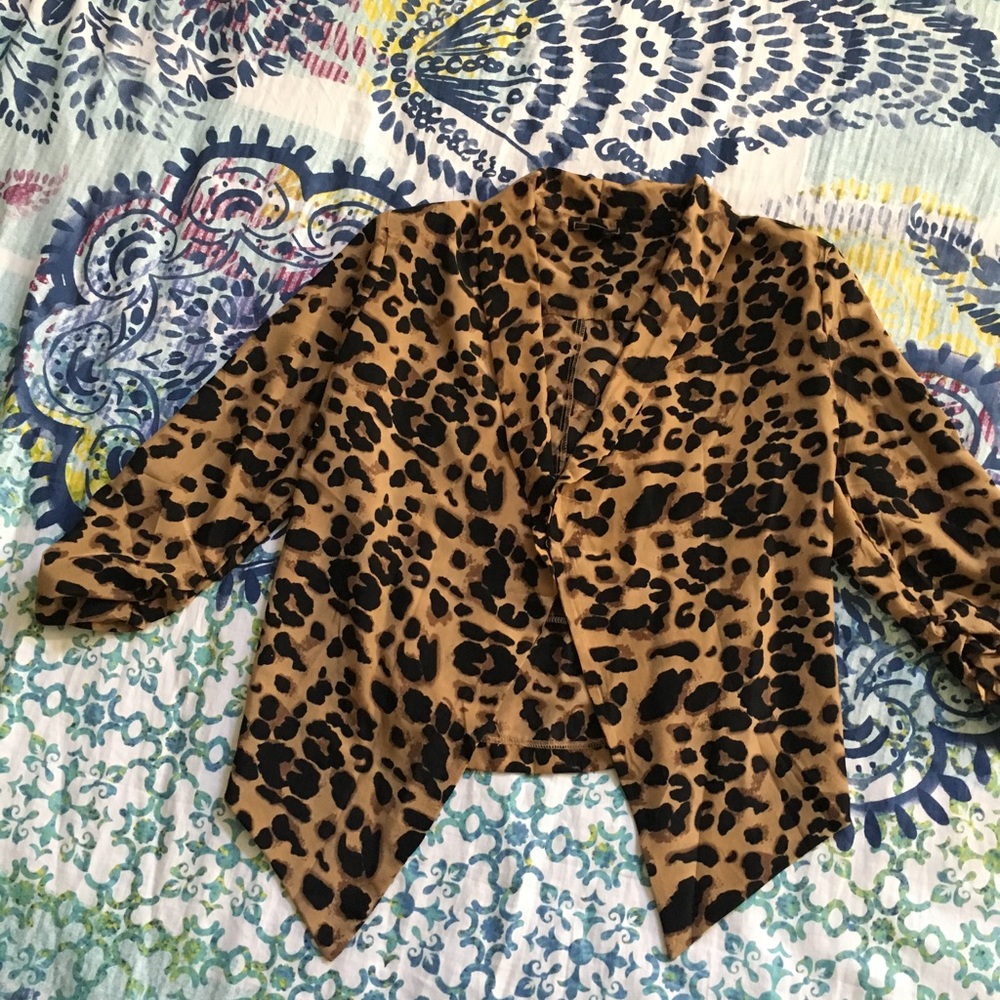 Leopard Blazer