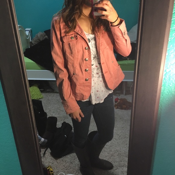 Light pink jean jacket - Picture 5 of 5