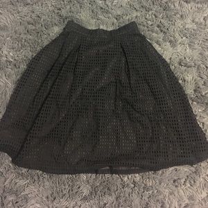 H & M black midi skirt H & M black midi skirt
