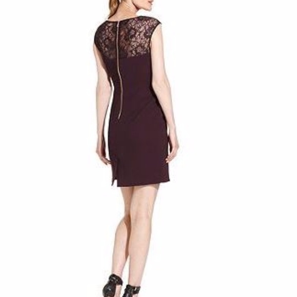 Calvin Klein Dresses & Skirts - Calvin Klein, Cap-sleeve Lace Sweetheart Sheath