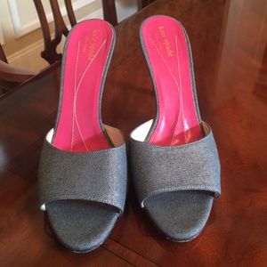 Black/metallic Kate Spade shoes Black/metallic Kate Spade shoes