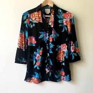 Anthropologie Woodland Walk Buttondown Anthropologie Woodland Walk Buttondown