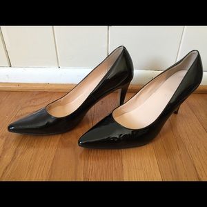 Cole Haan Nike Air black patent pumps, size 8