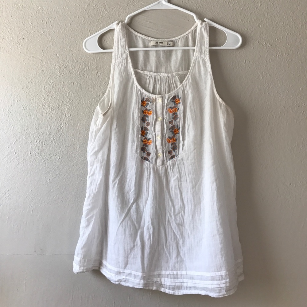 White Tank Top