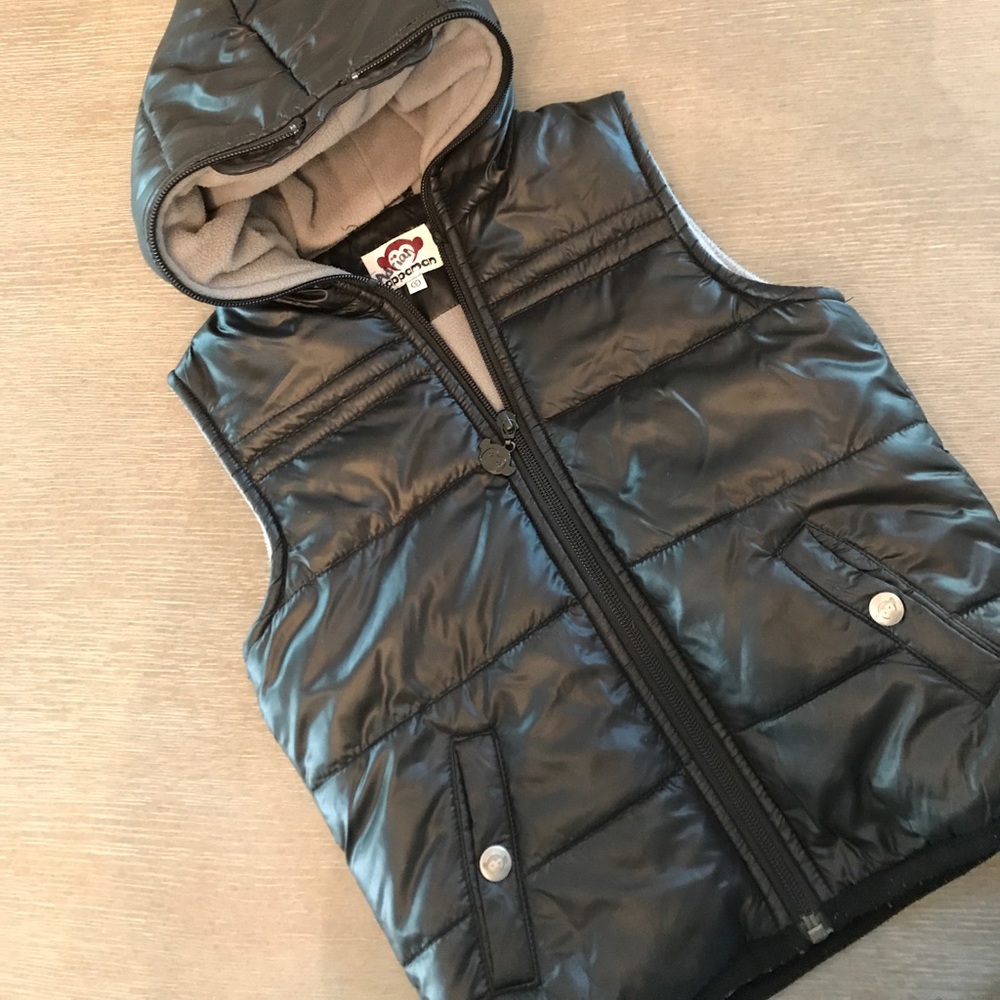 Appaman padded vest with hood