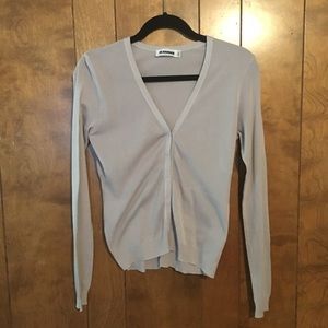Grey Jil Sander cardigan