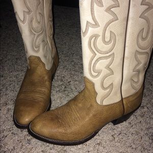 Nocona Leather Cowboy Boots - Mens 7.5.