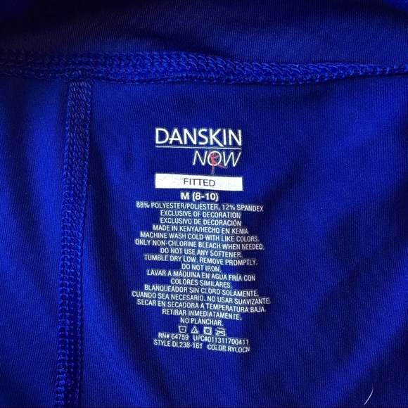 Dark blue Athletic capris leggings - Picture 4 of 4