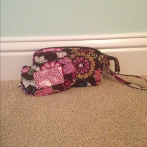 Vera Bradley Wristlet with Change Purse