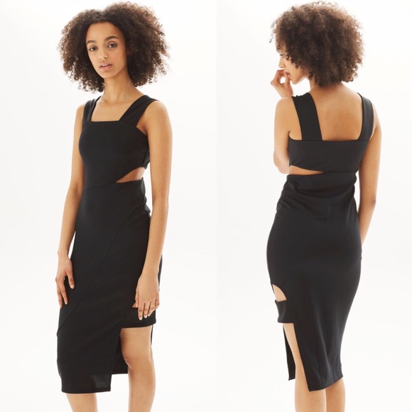 Topshop Dresses & Skirts - NWT Topshop wide strap cutout midi dress