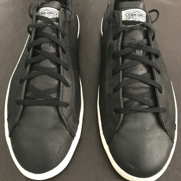 Ralph Lauren Other - Ralph Lauren Men's Black Sneakers - Size: 12