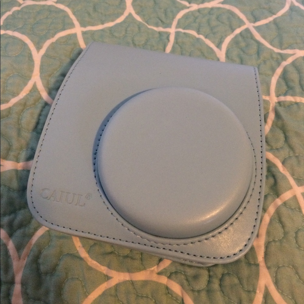 Light blue instax mini case/purse