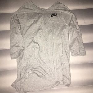 Gray Nike t-shirt