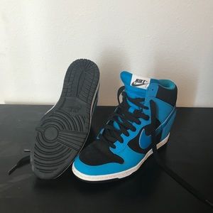 Nike wedge hi tops
